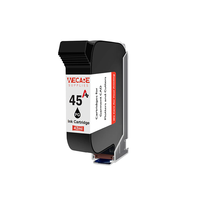 Cartucho de Tinta Recargable WECARE HP45 HP 45 45A 51645A 51645 para Máquina de Impresión de Prendas de Vestir, Cartucho de Tinta para Plotter de Inyección de Tinta CAD
