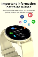 ZL02 Smartwatch alla Moda per Uomo e Donna, Bluetooth, Touchscreen Completo, Fitness Tracker, Impermeabile IP67, Orologio Sportivo Indossabile