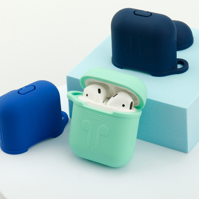 Customized Thick Version Is Suitable for Apple Airpods1.2 Silicone Case Protective Cover for apple airpods Pro Silicone Case
