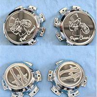 Cache-moyeux de roue FGD 165,1 mm 170 mm 180 mm en alliage d'aluminium personnalisé flottant pour Ford F-150 F-250 F-350