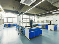 Banc de laboratoire de culture tissulaire de conception moderne résistant chimiquement pour l'analyse de métaux traces dans l'atelier et l'école d'hôpital