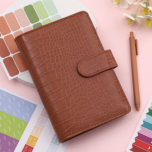 Carnet de planification de luxe A5 en cuir PU haut de gamme avec logo personnalisé pour journal de voyage - Product Image 3