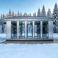Maison préfabriquée modulaire insonorisée et isolante thermiquement, personnalisable, appartement mobile préfabriqué pour plusieurs scénarios