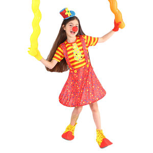 ชุดตัวตลกงานรื่นเริง ชุดคอสเพลย์ ชุดโจ๊กเกอร์ฮาโลวีน ชุดตัวตลกสำหรับงานปาร์ตี้ครอบครัว - Product Image 4