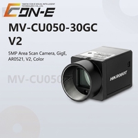 Caméra industrielle HIKROBOT 5MP GigE Vision en temps réel MV-CU050-30GM/GC V2 avec capteur AR0521 CMOS 1/2.5" 24fps non compressée