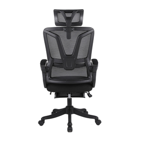 Phong cách nhà có thể điều chỉnh tựa đầu lưới Ergonomic Ghế văn phòng với thắt lưng hỗ trợ chỗ để chân - Product Image 3