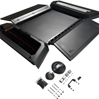 Couverture rigide en aluminium pour benne de pick-up renforcée 6,5 pieds, modèle Titan SV Ute Camper Shell