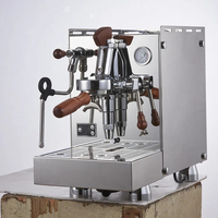 Machine à café italienne professionnelle 2L chaudière à vapeur cafetière expresso Machine 2400W Machine à café commerciale
