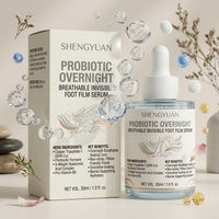 Sérum Nuit Postbiotique Fermenté Personnalisé pour les Pieds, Film Respirant Nuit Réparateur, Peptide de Cuivre Apaisant pour les Talons