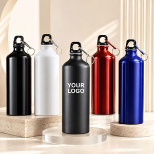 Botella de Agua Aislada al Vacío de Aleación de Aluminio de 500ml/600ml con Logotipo Personalizado, a Prueba de Fugas, Libre de BPA, Regalo Empresarial para Deportes y Escalada - Product Image 1