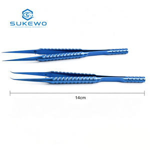 Pinzas <span class=keywords><strong>de</strong></span> Titanio KEWO con Punta Micro, Alta Precisión, Punta Fina, 14 cm, para Reparación Oftálmica, Uso Clínico e Industrial, Suministro <span class=keywords><strong>de</strong></span> Circuitos Integrados - Product Image 5