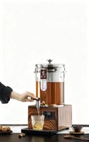 Distributeur de jus multifonctionnel commercial 10L/20L/30L, machine à thé intelligente améliorée avec filtre en acier inoxydable, prise UK, pour comptoir