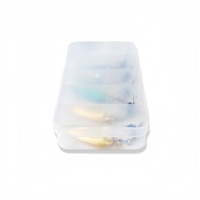 SEASKY Leurre de pêche à la mouche 7,3g 75mm, Cuillère spirale scintillante, Appât attrayant pour moucherons et moustiques, Boîte à hameçons, pour poissons d'eau douce et truites