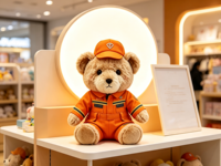 Peluche Ours Personnalisée – Douce, Rembourrée en Coton PP, Taille Personnalisée, Cadeau d'Entreprise Promotionnel
