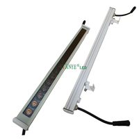 Projecteur LED mural DMX512 24 pièces DC12V DC24V, haute qualité, best-seller, pour intérieur/extérieur, allée, escalier, éclairage d'ambiance, décoration de Noël
