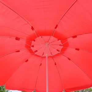 Parasol de plage robuste à double couche et double toit, rayon de 150 cm, protection UV, pour extérieur, patio, jardin, bord de piscine - Product Image 2