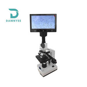 Microscopio óptico digital veterinario digital portátil barato con pantalla Lcd - Product Image 2