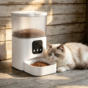 Pet Smart Feeder Otomatik Mama Kabl Smart Pet Feeder Camera WiFi Automatic Pet Feeder Waterproof Feeding Machine - Product Image 1