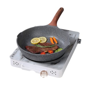 Sartén antiadherente redonda Belle de 24 cm, 26 cm, 28 cm para freír, asar carne y hornear, de aluminio - Product Image 4