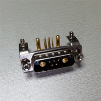 Courant élevé D Sub 3w3 2w2 2v2 5w5 7w2 8w8 9w4 13w3 17w2 Ip67 Db 90 Angle droit mâle femelle connecteur d-sub droit