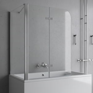 Exceed 2026 Pannello Divisorio per Vasca da Bagno in Vetro, Schermo <span class=keywords><strong>Doccia</strong></span> Sopra Vasca - Product Image 4