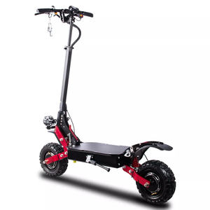 Trottinette électrique pour adultes, fournie par l'usine, vitesse maximale de 85 km/h, moteur double 5600W, batterie longue portée 60V. - Product Image 3