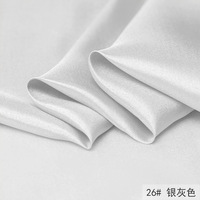 Teinture 8mm Soie Habotai Moyen 114cm Largeur Uni 100% Pure Soie Lumière Robe Doublure Tissu En Gros Conception De Couleur Personnalisée