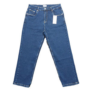 กางเกงยีนส์ขายาวสำหรับผู้ชาย BD ทรงตรงเข้ารูปทรงสลิมฟิตไซส์ใหญ่พิเศษดีไซน์ตามสั่ง - Product Image 1