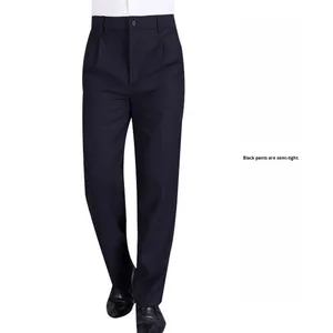 Pantaloni <span class=keywords><strong>da</strong></span> <span class=keywords><strong>Lavoro</strong></span> <span class=keywords><strong>da</strong></span> Chef a Righe Elasticizzati all'Ingrosso in Pronta Consegna, Divisa Casual <span class=keywords><strong>da</strong></span> Cameriere per <span class=keywords><strong>Ristorante</strong></span> e Hotel, Accessorio in Tessuto per Chef - Product Image 6
