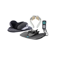 Masseur automatique 3 en 1 rechargeable pour les épaules, pétrissage 3D, nouveau coussin sans fil chauffant en graphène, appareil de massage du cou