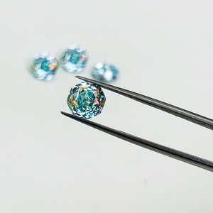 Hot bán 8.0 mét Vòng Rose cut cầu vồng Cubic Zirconia tổng hợp Rose Shape <span class=keywords><strong>CZ</strong></span> đá quý - Product Image 3