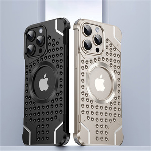 เคสแม่เหล็กกระจายความร้อนแบบไร้กรอบสำหรับ <span class=keywords><strong>Apple</strong></span> <span class=keywords><strong>iPhone</strong></span> 16 15 <span class=keywords><strong>14</strong></span> 13 <span class=keywords><strong>Pro</strong></span> max/ 16 15 <span class=keywords><strong>14</strong></span> 13 <span class=keywords><strong>pro</strong></span>/ 16 15 PLUS - Product Image 1