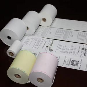 Rollos de Papel Térmico para Máquinas POS, Capa Única, 57x40mm 80x80mm, 100% Pulpa de Madera, Papel para Cajas Registradoras para Supermercados, Gran Venta - Product Image 2