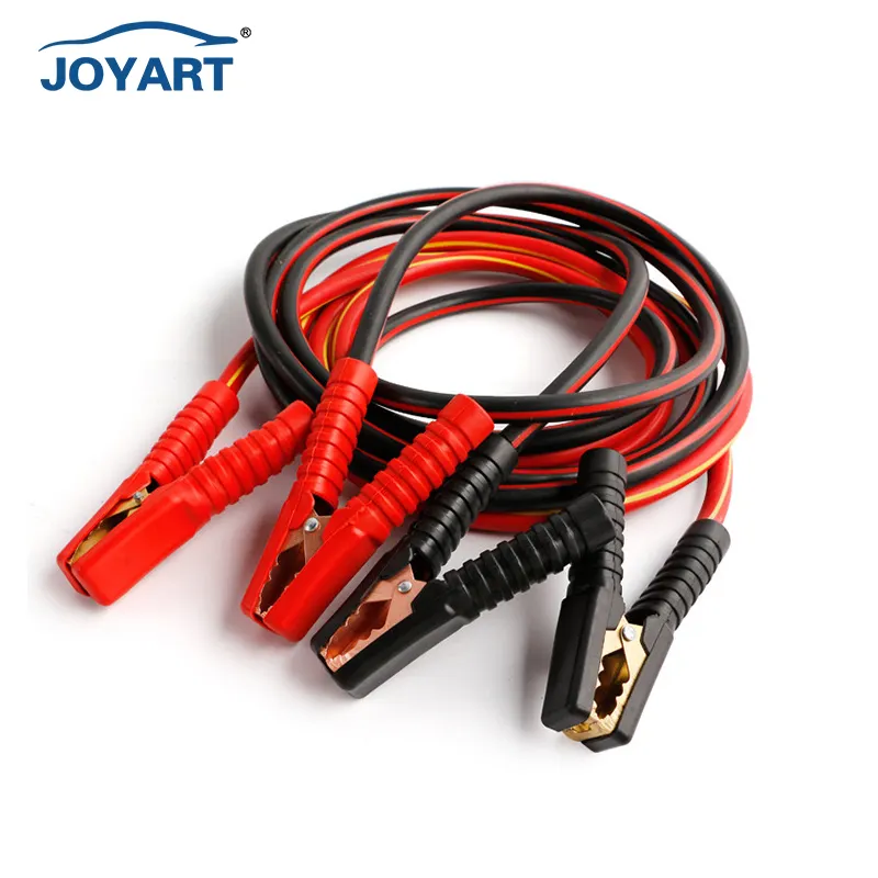 JOYART amazon hot sell auto starter jumper cables car battery booster heavy duty extention from car battery