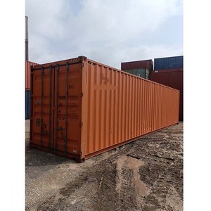 ตู้คอนเทนเนอร์มือสอง CSC Certified ขนาด 40HQ มาตรฐาน ISO ตู้คอนเทนเนอร์ขนส่งสินค้าแบบ High Cube ขนาด 40 ฟุต - Product Image 1