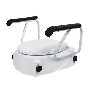 Rehausseur de siège de toilette Pulse Health avec accoudoirs réglables pour la sécurité des personnes âgées, capacité de charge de 150 kg - Product Image 5