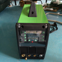 Máquinas de solda mig tig mma, soldador de arco triplo com visor digital 60% 220v/110v