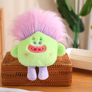Peluche Monstre Tressé Tendance et Cool avec Bouche en Saucisse, Adorable Jouet en Peluche Petit Monstre, Cadeau Décoratif - Product Image 3