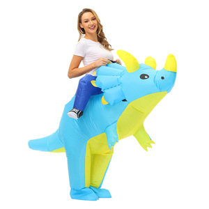 Disfraz inflable <span class=keywords><strong>de</strong></span> dinosaurio para puesta en escena Traje <span class=keywords><strong>de</strong></span> dinosaurio <span class=keywords><strong>de</strong></span> <span class=keywords><strong>Cabeza</strong></span> <span class=keywords><strong>Grande</strong></span> <span class=keywords><strong>de</strong></span> Halloween - Product Image 3