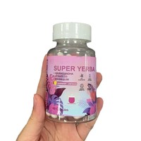 Capsules de thé Yerba Mate en gros OEM, sans OGM, extrait de Yerba Mate pour adultes, énergie propre, endurance mentale, soutien immunitaire