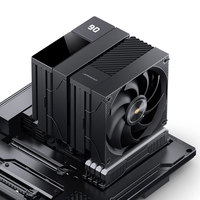 CC90 Dual Tower CPU Air-Cooled Gaming Cooler 6 Heat Pipes Fluid Bearing 25dBA Low Noise 81CFM High Airflow Compatible Computer