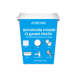 Pasta de Limpieza Ecológica Multiusos para Baño, para Azulejos, Acrílico, Acero Inoxidable, Mármol, Limpia Profundamente el Sarro y el Moho, 500g - Product Image 1