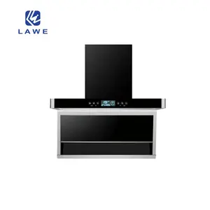 Golden Supplier Side Suction 900mm Smoke Suction Ventilation Control Extractor Hood Vented Easy Clean Kitchen Range Hood