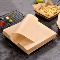 Papier sulfurisé de luxe Papier sulfurisé Double Silicone étanche à l'humidité Emballage alimentaire Gâteau Sandwich Bonbons Pain Cuisson