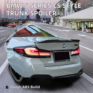 Pour BMW Série 5 G30 G38 F90 <span class=keywords><strong>CS</strong></span> 520i 530i 540i M550i Kit de carrosserie de style <span class=keywords><strong>CS</strong></span> Style aileron de coffre arrière aile à lèvres ABS accessoires de voiture - Product Image 2