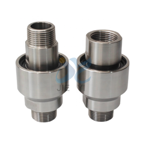 G1 из нержавеющей стали высокого давления поворотное соединение 360 градусов вращающийся сельскохозяйственный башенный кран спрей универсальное соединение труб - Product Image 1