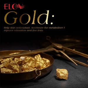 Soins quotidiens feuille d'or visage masque de boue resserrement organique pores rétrécissement fondu fine ligne Anti-âge réduction des rides Spa masque facial - Product Image 5