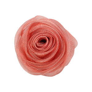 Accesorios de Costura DIY de 5 cm (1.9 pulgadas), Encaje de Organza de 6 cm, <span class=keywords><strong>Flores</strong></span> Artificiales de Rosa Real en 3D, <span class=keywords><strong>Flores</strong></span> Artificiales - Product Image 6