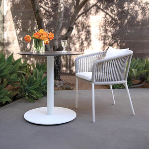 Cuerda al aire libre tejido mesa larga patio jardín ocio muebles Hotel Patio impermeable Mesa balcón mesas y sillas - Product Image 4