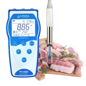 ชุดเครื่องวัดค่า pH สำหรับเนื้อสัตว์แบบพกพา รุ่น PH8500-BS พร้อมหัววัดแบบปลายแหลมทำจากเหล็กกล้าไร้สนิมเกรดอาหาร LabSen763 - Product Image 1